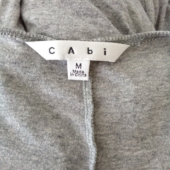 CAbi Dress M Resort Gray Long Maxi Stretch Sleeveless Tier Flowy Comfortable - Picture 4 of 7